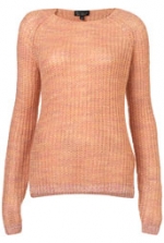 Pink knit sweater like Maggies at Topshop