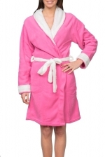 Pink robe like Jess on New Girl at Amazon