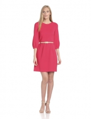 Pink three quarter shift dress by Eliza J at Amazon