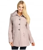 Pink tweed coat like Carries at 6pm