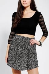 Pins And Needles Bodycon Cropped Top at Urban Outfitters