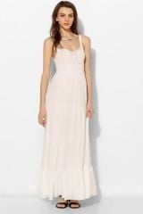 Pins and Needles Crochet Top Tiered Maxi Dress at Urban Outfitters