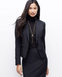 Pinstripe Jacket at Ann Taylor