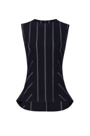 Pinstripe Shell Top by Derek Lam 10 Crosby at Rent The Runway