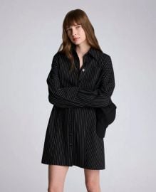 Pinstripe Shirt Dress at Kenneth Cole