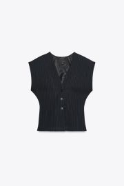 Pinstripe Vest at Zara