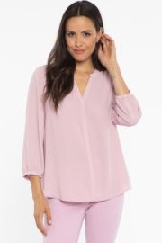 Pintuck Blouse at NYDJ