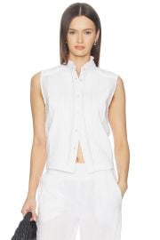 Pintuck Sleeveless Top at Revolve
