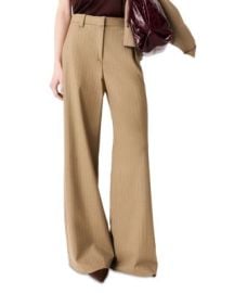 Pipania Pinstriped Flared Suit Trousers at Bloomingdales