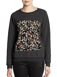 Piscies Floral Sweatshirt at Saks Off 5th