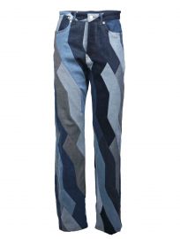 Pisco Patchwork Boyfriend Jeans by Dries Van Noten   at Mytheresa