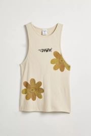 Pishposh Uo Exclusive Ribbed Tank Top at Urban Outfitters