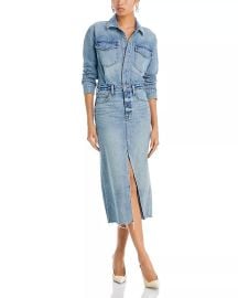 Pistola Amira Denim Midi Dress at Bloomingdales