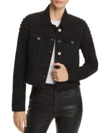 Pistola Brando Beaded Cropped Denim Jacket - 100  Exclusive   Women - Bloomingdale s at Bloomingdales