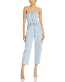 Pistola Daphne Strapless Denim Jumpsuit Bloomingdales at Bloomingdales