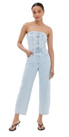 Pistola Denim Daphne Jumpsuit IMPRESSIONIST XL at Shopbop