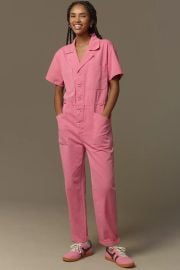 Pistola Grover Short Sleeve Jumpsuit4 at Anthropologie