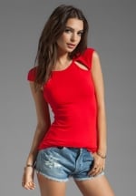 Pit Stop Top by Bailey 44 in red at Revolve