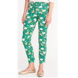 Pixie floral Greenwich pants at Old Navy