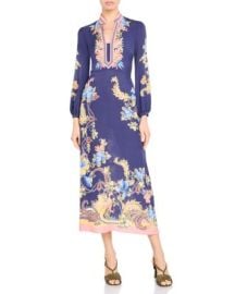 Placed Floral Midi Dress at Bloomingdales