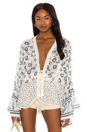 Placed Print Lola Jacket at Revolve