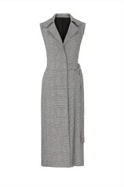 Plaid Belted Midi Dress by Jason Wu at Rent The Runway