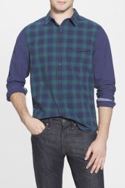 Plaid Blocked Shirt at Nordstrom Rack