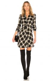 Plaid Button Down Dress by Derek Lam 10 Crosby at Revolve