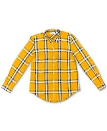 Plaid Button-Front Top at Macys