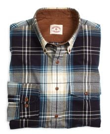 Plaid Flannel Sport Shirt at Brooks Brothers