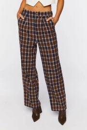 Plaid Pants at Forever 21