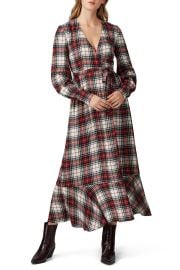 Plaid Salal Wrap Dress by Petersyn for 50 Rent the Runway at Rent The Runway