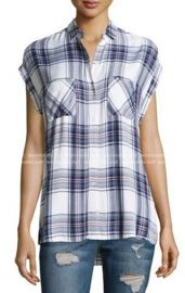 Plaid Short Sleeve Shirt by Rails at Neiman Marcus