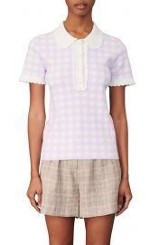 Plaid Short Sleeve Sweater at Nordstrom