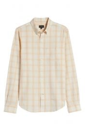 Plaid Stretch Button-Down Shirt at Nordstrom