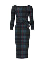 Plaid Thayna Sheath Dress by La Petite Robe di Chiara Boni at Rent The Runway