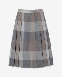 Plaid Wrap Skirt - Noah at Noah
