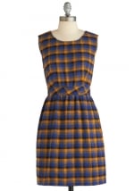 Plaid dress at Modcloth at Modcloth