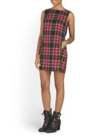 Plaid shift dress by BB Dakota at TJ Maxx