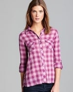 Plaid shirt by CC California at Bloomingdales