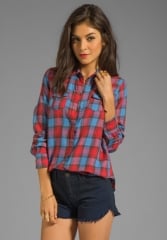 Plaid shirt by Joes Jeans at Revolve