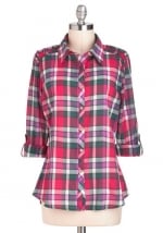 Plaid shirt from Modcloth at Modcloth