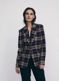 Plaid single button jacket Iris Setlakwe at Iris Setlakwe