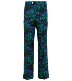 Plan C - Cropped floral pants at Mytheresa