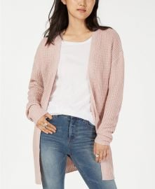 Planet Gold Lace Up Open Front Cardigan at Macys