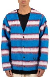 Pleasures Stack Brushed Knit Cardigan at Nordstrom