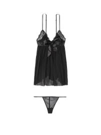 Pleated Bling Strap Babydoll - Very Sexy - vs at Victorias Secret