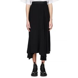 Pleated Godet Skirt by Prada at Barneys