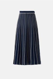 Pleated Knit Midi Skirt by Aldomartins Rent the Runway at Rent the Runway