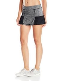  Pleated Marled Skirt by Head at Amazon